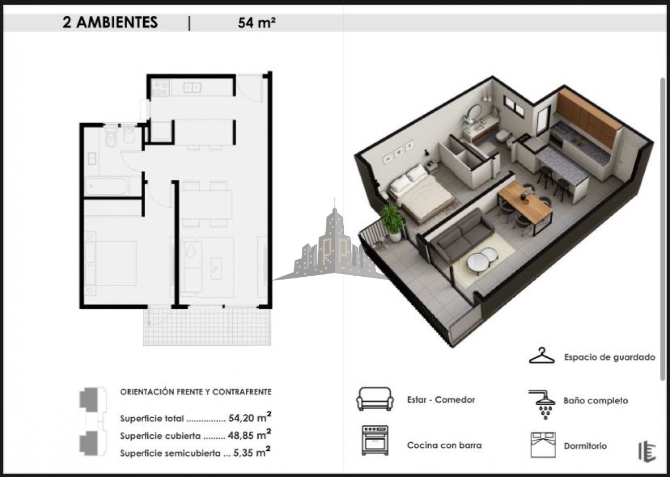 VENTA EN POZO - DOS AMBIENTES - MARTIN CORONADO - FINANCIACION - MARTIN CORONADO 